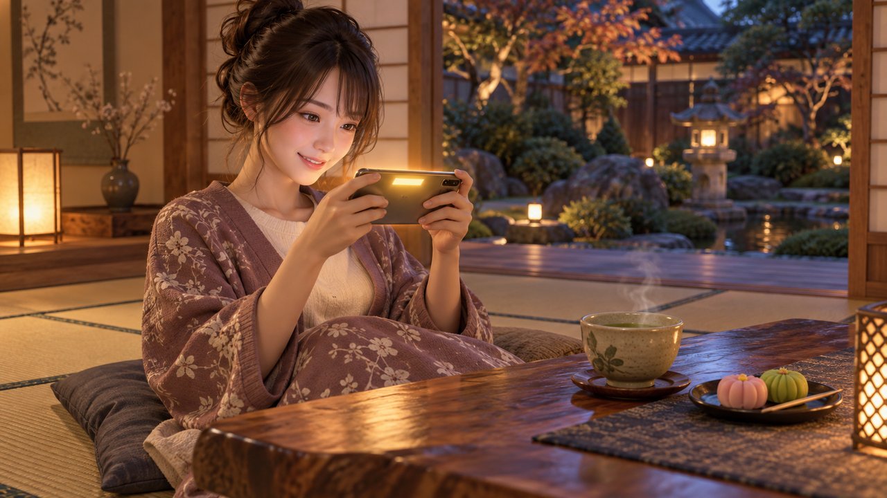 スマホで遊ぶのイメージ画像