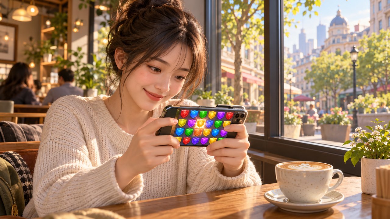 エンパイア&パズルのスマホで遊ぶのイメージ スマホで遊ぶのイメージ画像