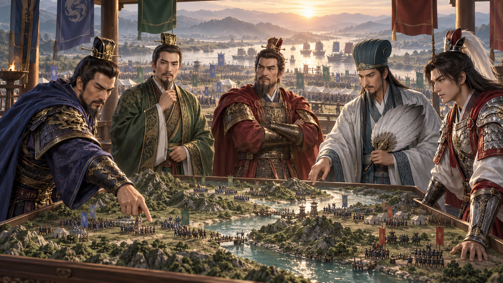 三國志真戦_拠点構築画面