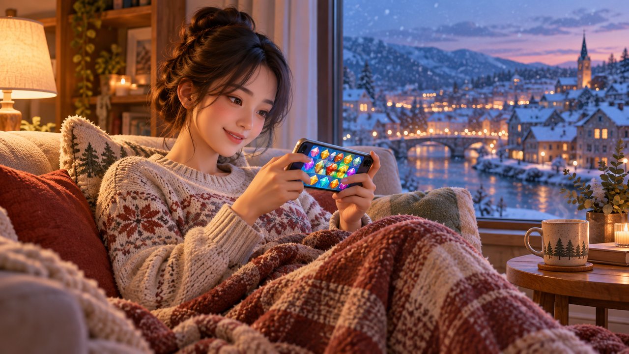 パズル&カオスのスマホで遊ぶのイメージ スマホで遊ぶのイメージ画像